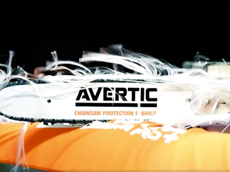 Avertic chainsaw protection trademark