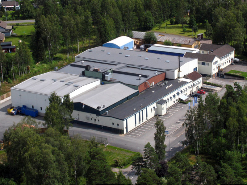 Engtex building in Mullsjö